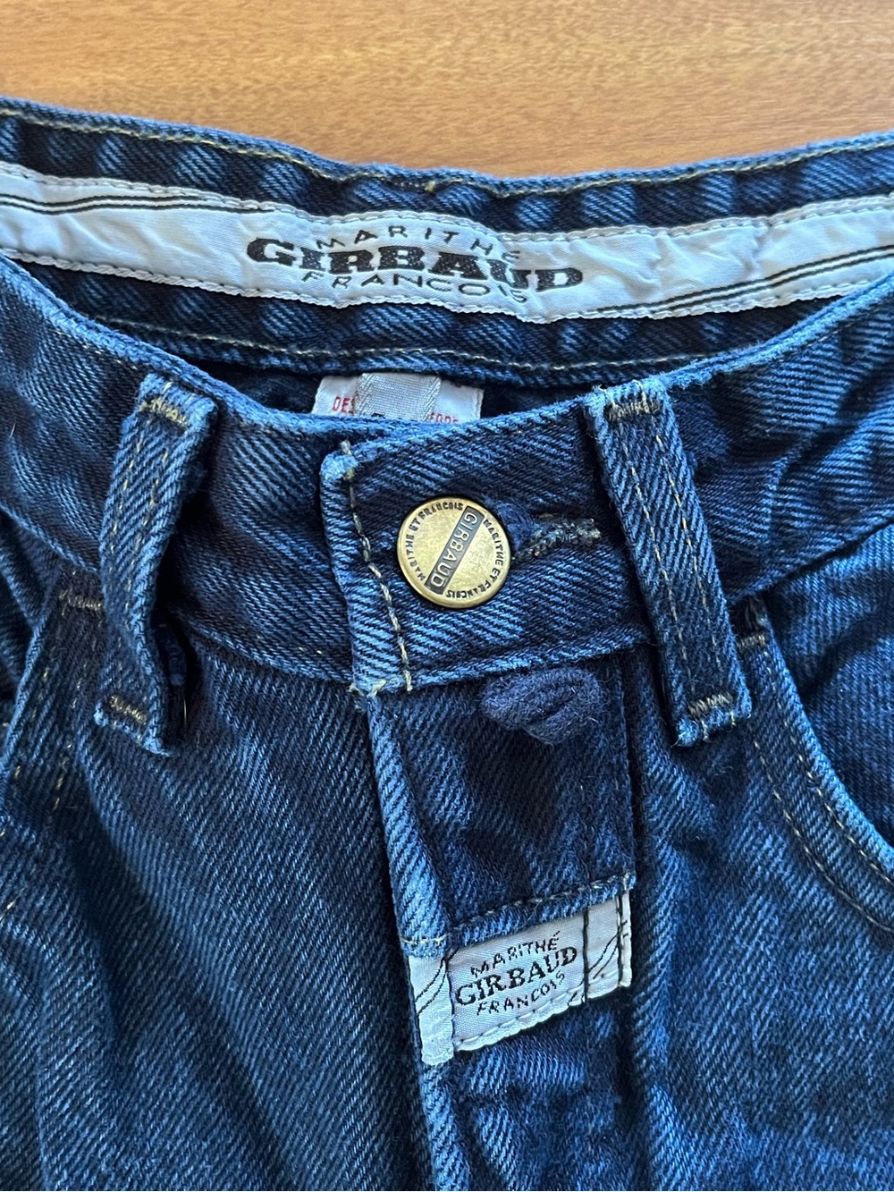 Vintage 90s Marithe Francois Girbaud Women's Jeans in Dark Blue - Picture 11 of 11
